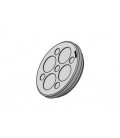 Pasamuros para cables no conectorizados, IP65, para 9 cables, color gris, serie KEL-DP, ICOTEK