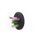 Pasamuros para cables no conectorizados, IP65, 9 cables, serie KEL-DP Circular, color gris, ICOTEK