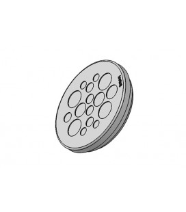 Pasamuros para cables no conectorizados, IP65, para 16 cables, color gris, serie KEL-DP, ICOTEK