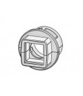 Prensaestopas partido para cables con conector, montaje en rosca M32.5, IP54, serie QVT-Click, ICOTEK