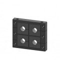 Pasamuros para cables conectorizados, IP54, 4 insertos, serie KEL-MT, tornillos inox , ICOTEK