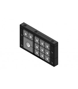 Pasamuros para cables conectorizados, IP54, 12 insertos, serie KEL-E, tornillos inox , ICOTEK