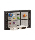 Pasamuros para cables conectorizados, IP54, 17 insertos, serie KEL-MT, tornillos inox , ICOTEK