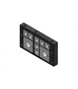 Pasamuros para cables conectorizados, IP54, 9 insertos, serie KEL-E, tornillos inox , ICOTEK