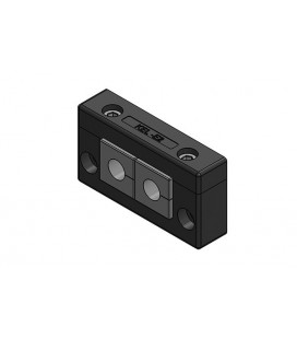 Pasamuros para cables conectorizados, IP54, 2 insertos, serie KEL-E, tornillos inox , ICOTEK