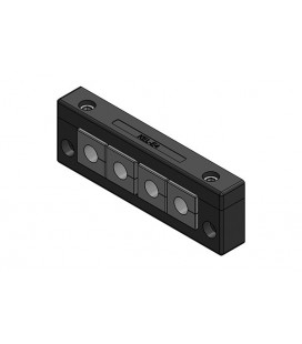 Pasamuros para cables conectorizados, IP54, 4 insertos, serie KEL-E, tornillos inox , ICOTEK