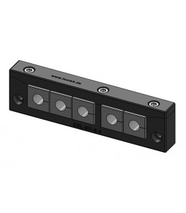 Pasamuros para cables conectorizados, IP66, 5 insertos, serie KEL-ER-E, tornillos inox , ICOTEK