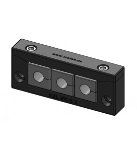 Pasamuros para cables conectorizados, IP66, 3 insertos, serie KEL-ER-E, tornillos inox , ICOTEK