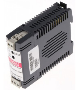 Convertidor DC DC carril DIN 24W, Uin 9,5-18Vdc, Uout 24Vdc, TRACO POWER