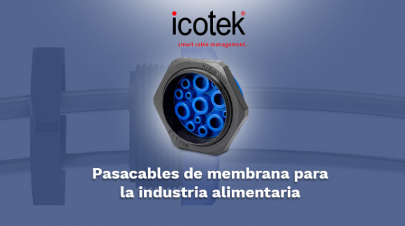 Pasacables para la industria alimentaria con aprobación FDA